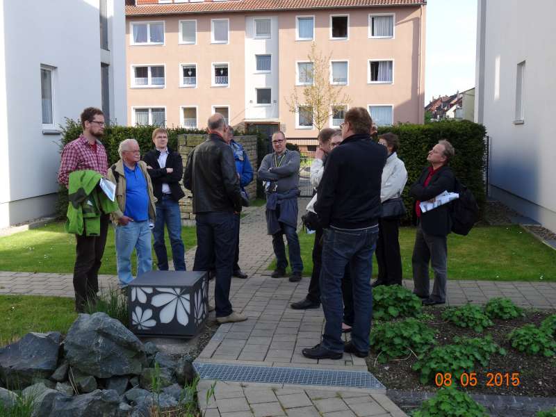 IfR-Regionalgruppe im Innenhof