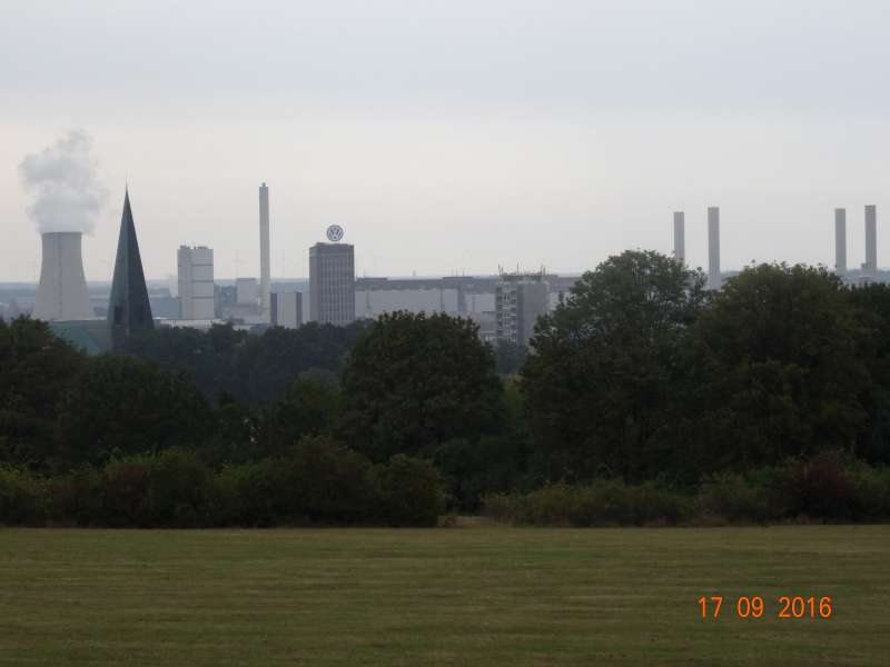 Stadtsilhouette Wolfsburg